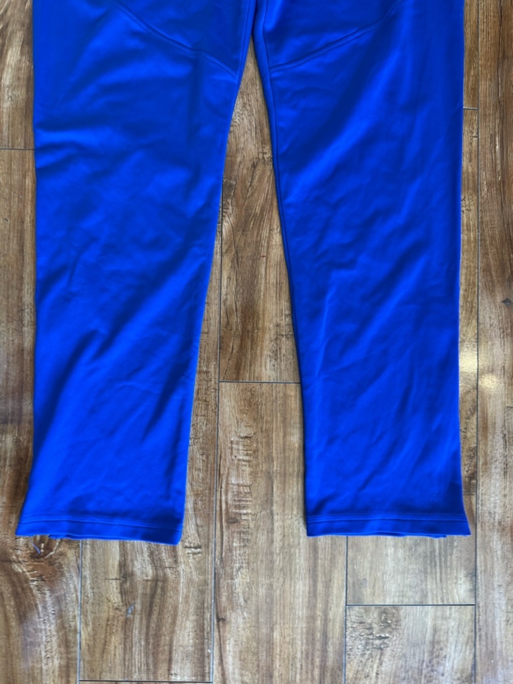 Under Armour Men’s Blue White Joggers Sweatpants Ankle Zipper Small Loose - Picture 8 of 14